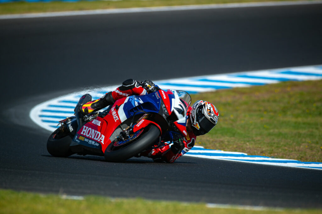 Iker Lecuona (7). Photo courtesy Honda.