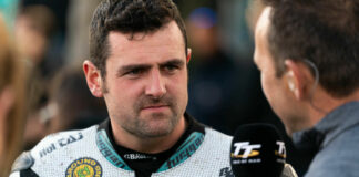 Michael Dunlop at the 2022 Isle of Man TT. Photo courtesy Isle of Man TT Press Office.