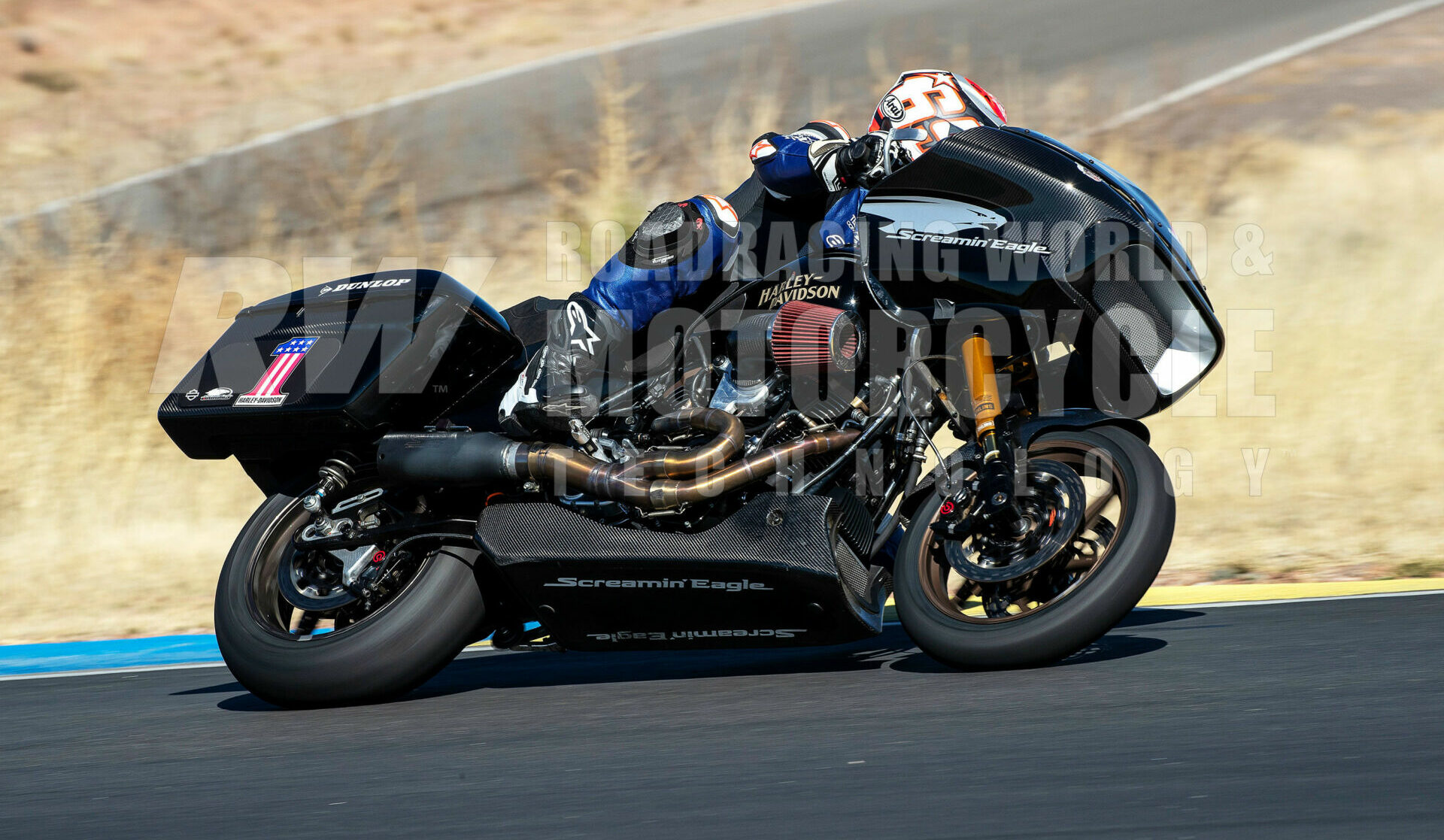 MotoAmerica: Riding Harley-Davidson's Road Glide 131R Bagger Racebike -  Roadracing World Magazine