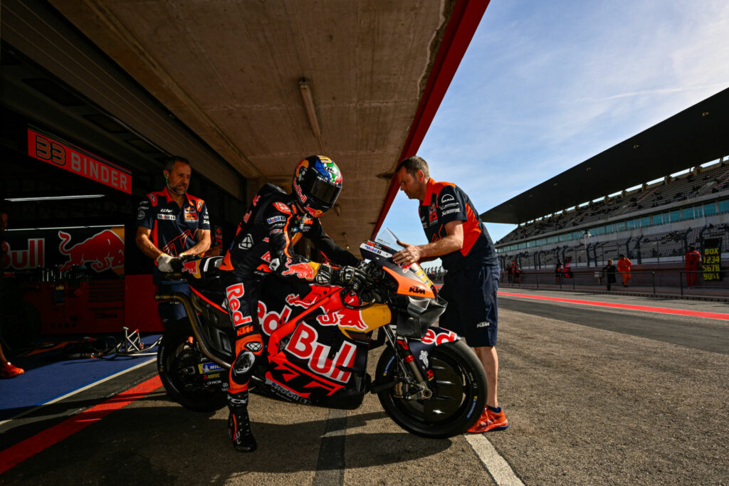 Brad Binder (33). Photo courtesy Dorna.