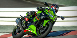 The all-new 2023 Kawasaki Ninja ZX-4RR. Photo courtesy Kawasaki Motors Corp., U.S.A.