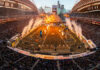 Lumen Field brought clear skies and intense racing to the Seattle race fans. Photo courtesy Feld Motor Sports, Inc.