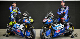 Italtrans Racing Team riders Dennis Foggia (left) and Joe Roberts (right). Photo courtesy Italtrans Racing Team.