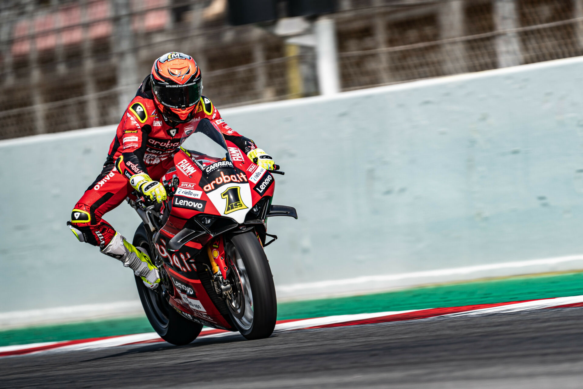 Alvaro Bautista (1). Photo courtesy Dorna.