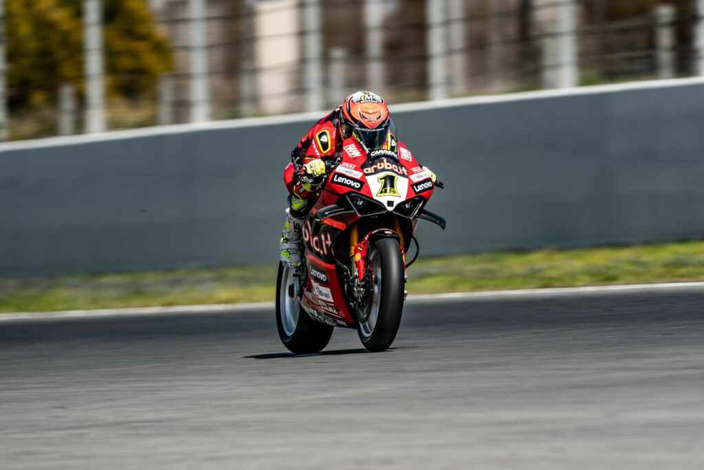 Alvaro Bautista (1). Photo courtesy Dorna.