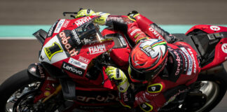 Alvaro Bautista (1). Photo courtesy Ducati.