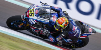Andrea Locatelli (55). Photo courtesy Yamaha.