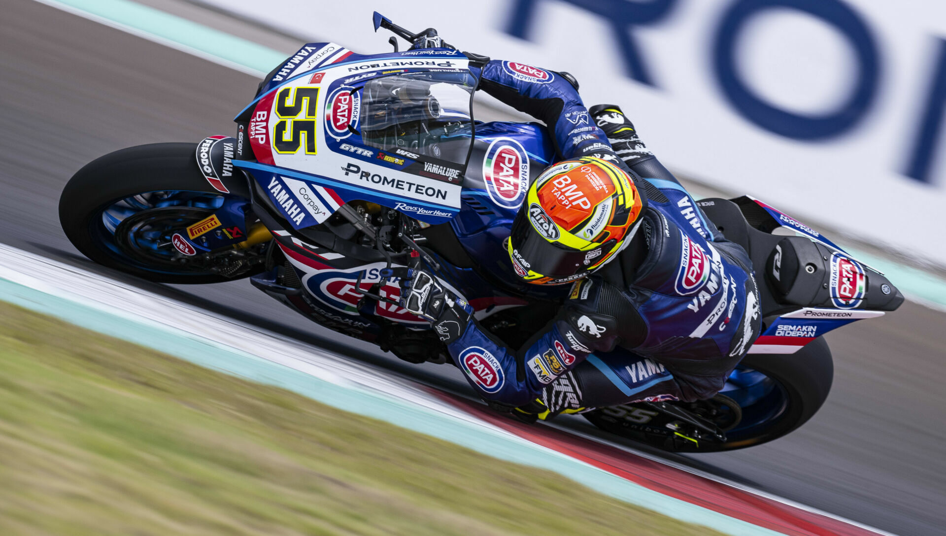 Andrea Locatelli (55). Photo courtesy Yamaha.