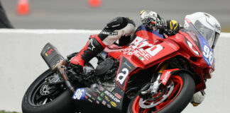 Gus Rodio (96), as seen at Daytona in 2022. Photo by Brian J. Nelson.