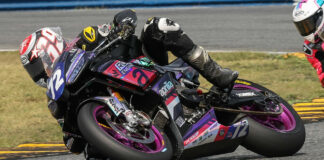 Ben Gloddy (72), before things went bad in Twins Cup Race One at Daytona. Photo by Brian J. Nelson.