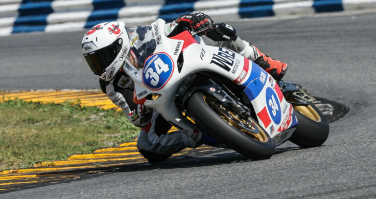 MotoAmerica: Cody Wyman Leads Twins Cup Warm-Up At Daytona
