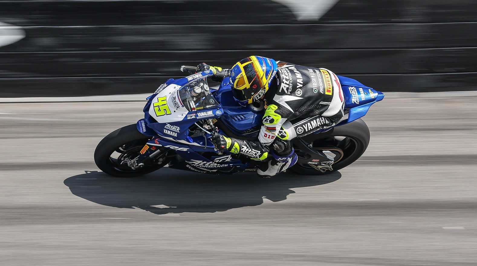 Cameron Petersen (45). Photo by Brian J. Nelson, courtesy Yamaha.