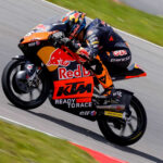 Daniel Holgado (96). Photo courtesy Red Bull KTM Tech3.