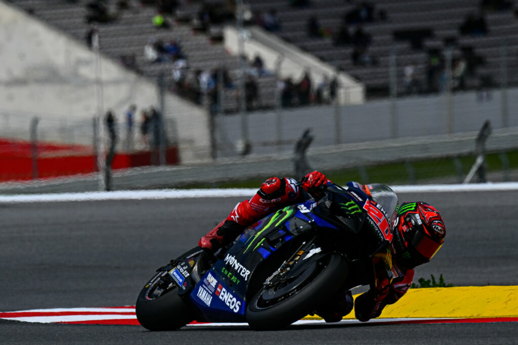 Fabio Quartararo (20). Photo courtesy Dorna.