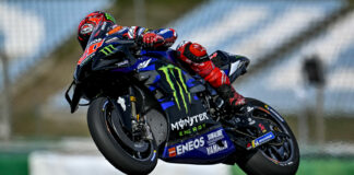Fabio Quartararo (20). Photo courtesy Monster Energy Yamaha.