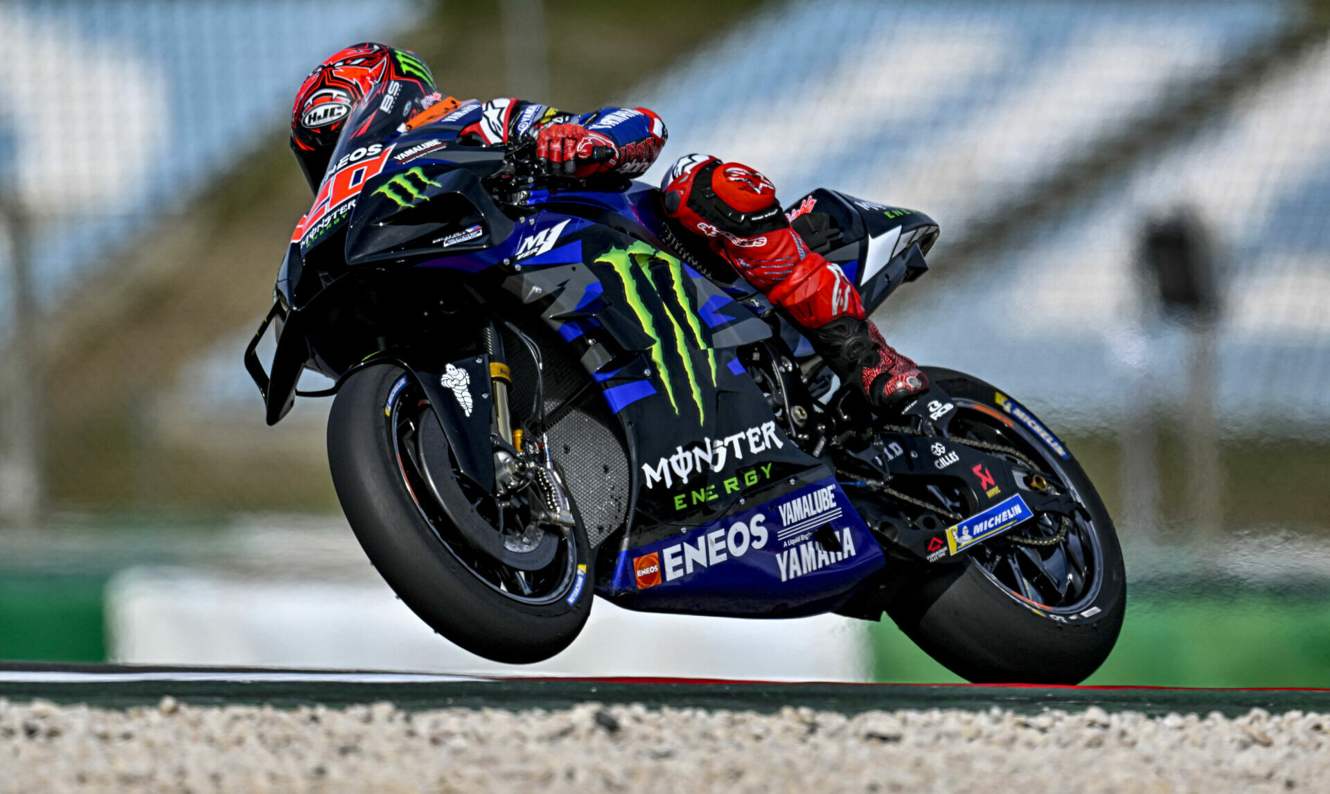 Fabio Quartararo (20). Photo courtesy Monster Energy Yamaha.