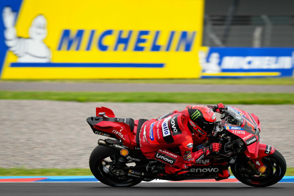 Francesco Bagnaia (1). Photo courtesy Dorna.