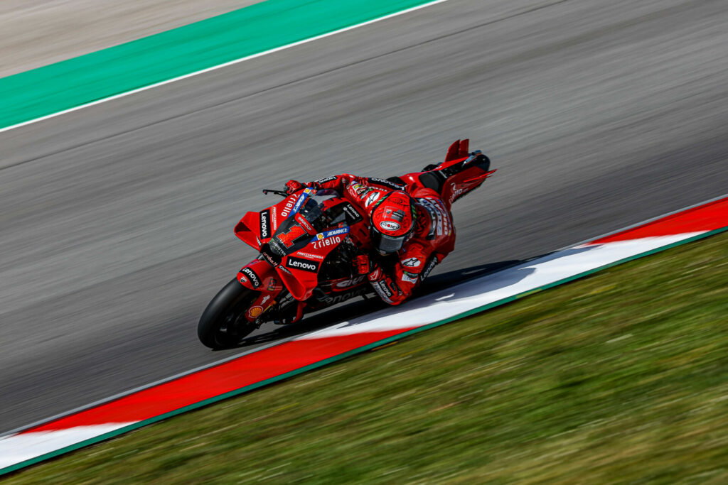 Francesco Bagnaia (1). Photo courtesy Ducati.