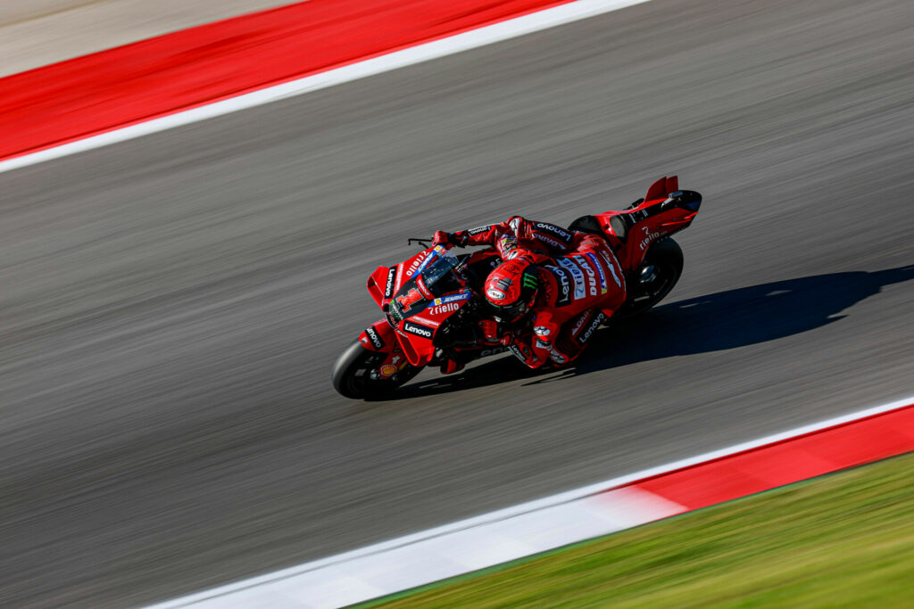 Francesco Bagnaia (1). Photo courtesy Ducati.