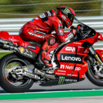 Francesco Bagnaia was quickest during MotoGP pre-season testing at Algarve International Circuit, in Portimao, Portugal. Photo courtesy Ducati.