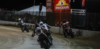 Action from the Daytona Short Track. Photo by Scott Hunter, courtesy AFT.