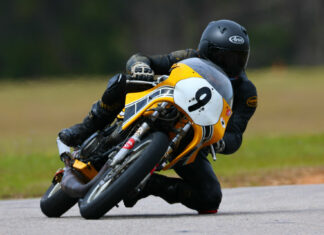 Colton Roberts (9). Photo by etechphoto.com, courtesy AHRMA.
