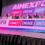 MIC Board members (from left) Erik Pritchard, Marc McAllister, Tim Calhoun, Shawn McLean, Rod Lopusnak, Bill Jenkins, John Hinz, Derek Brooks, Bill Savino, and Jim Woodruff. Photo courtesy Motorcycle Industry Council (MIC).