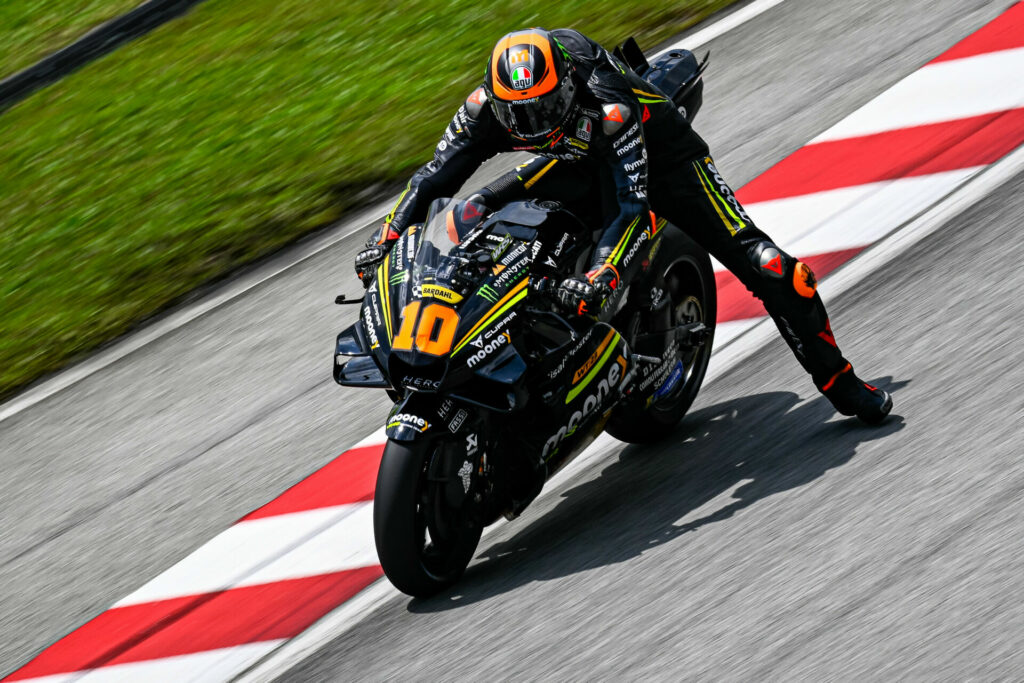 Luca Marini (10). Photo courtesy Dorna.