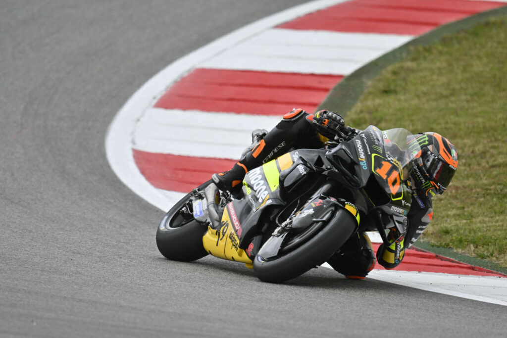 Luca Marini (10). Photo courtesy Mooney VR46 Racing Team.