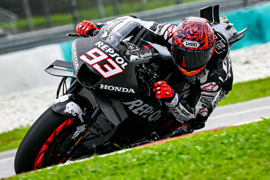 Marc Márquez (93).  Foto cortesia de Dorna.