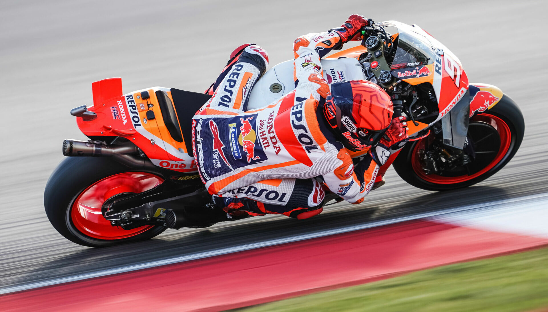 Marc Marquez (93). Photo courtesy Repsol Honda.