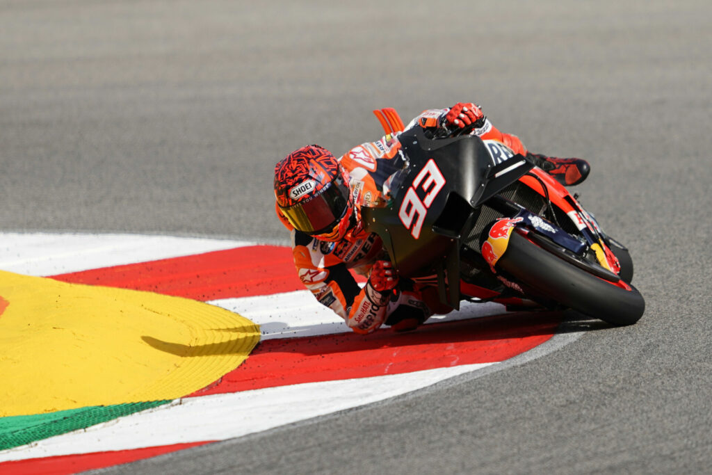 Marc Marquez (93). Photo courtesy Repsol Honda.