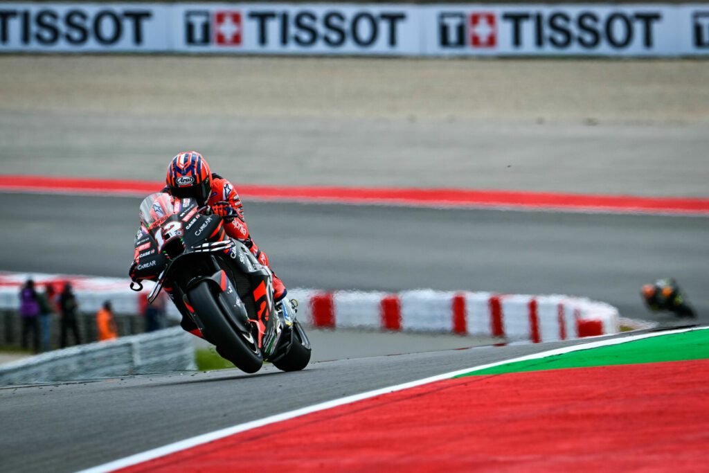 Maverick Vinales (12). Photo courtesy Dorna.