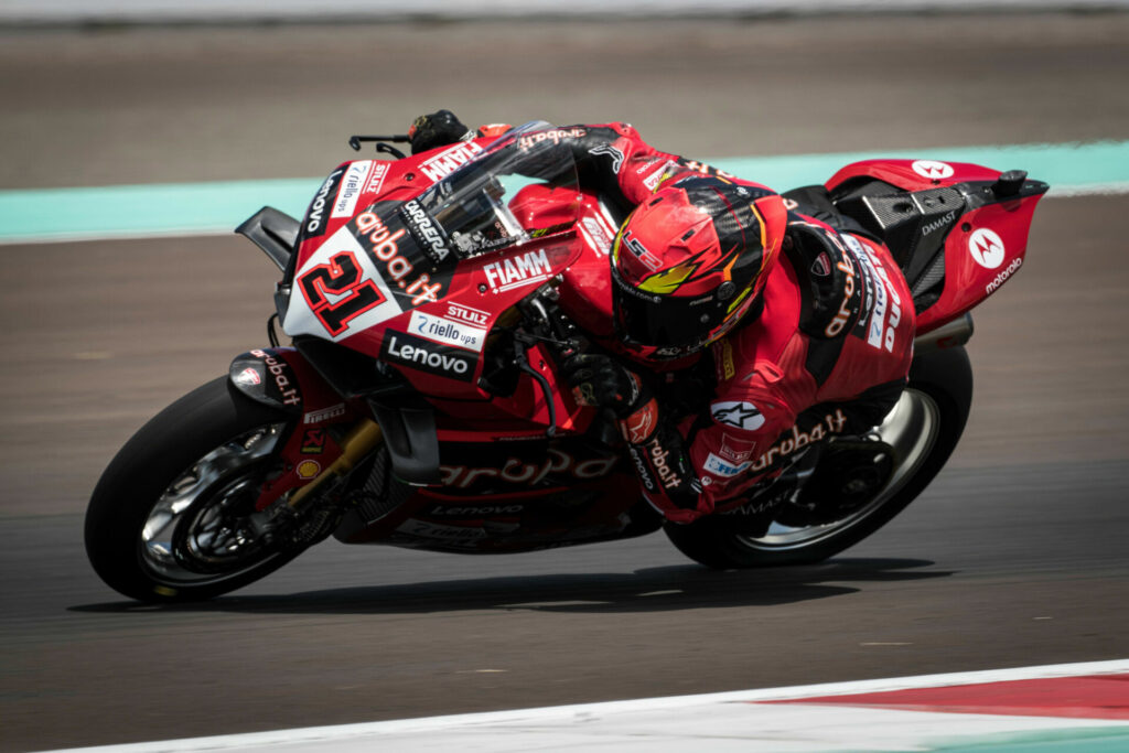 Michael Rinaldi (21). Photo courtesy Ducati.