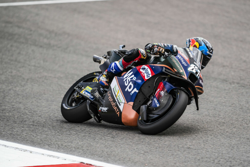 Miguel Oliveira (88). Photo courtesy RNF MotoGP Team.