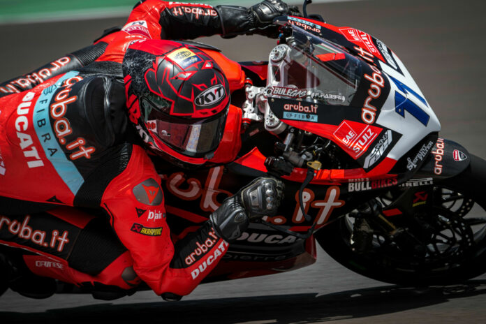 Nicolo Bulega (11). Photo courtesy Ducati. Nicolo Bulega (11). Photo courtesy Ducati.