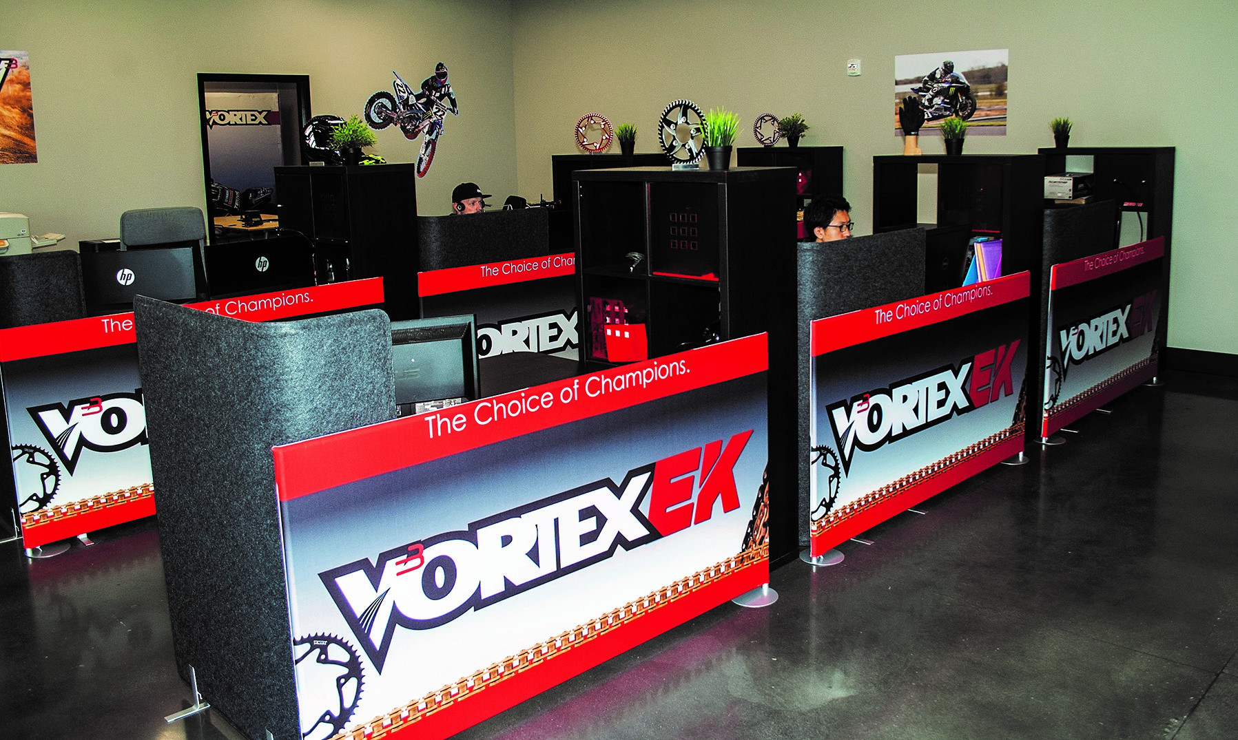 The offices at Vortex Racing in Salt Lake City, Utah, as seen in 2017. Photo by David Swarts.