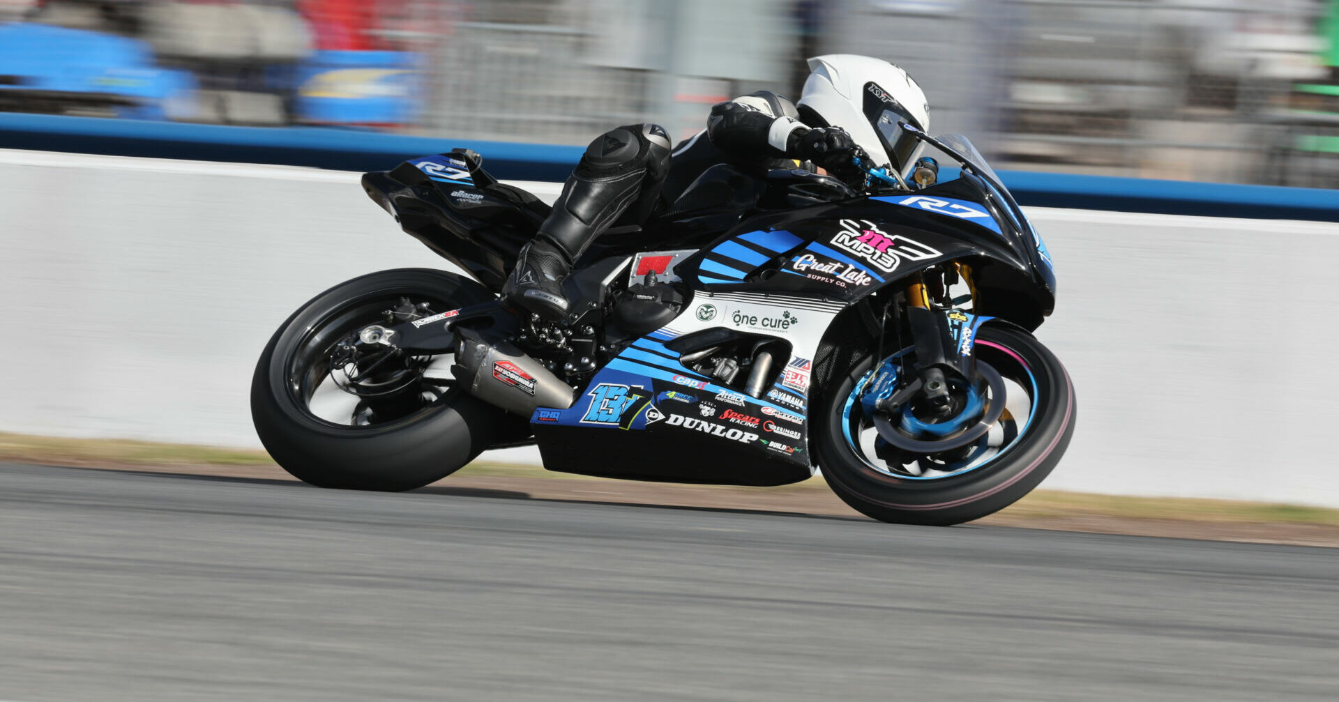 Stefano Mesa (137). Photo by Brian J. Nelson, courtesy MP13 Racing.