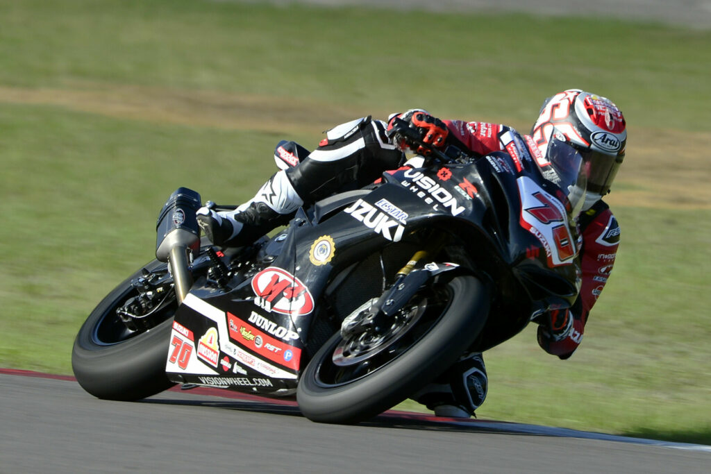 Tyler Scott (70), age 17, will be making his Daytona 200 debut. Photo by Lisa Theobald.