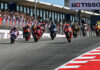 The start of the MotoGP Sprint race Saturday in Portugal. Photo courtesy Dorna.