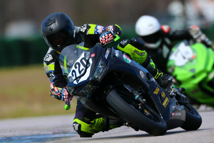 Tim Terrell (220). Photo by etechphoto.com, courtesy AHRMA. Tim Terrell (220). Photo by etechphoto.com, courtesy AHRMA.