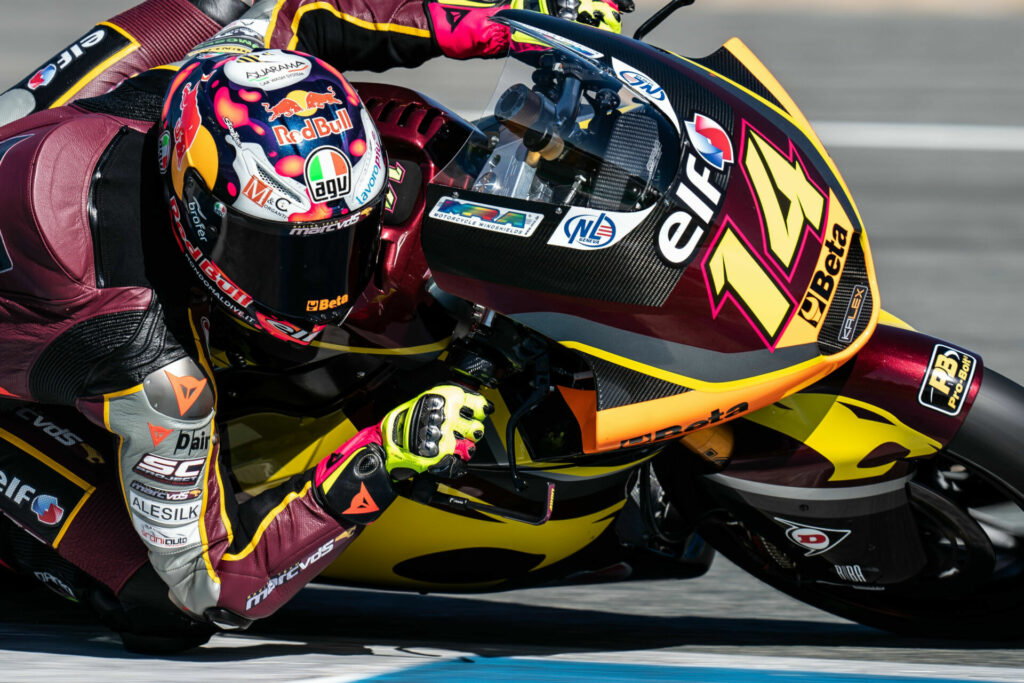 Tony Arbolino (14). Photo courtesy Marc VDS Racing Team.