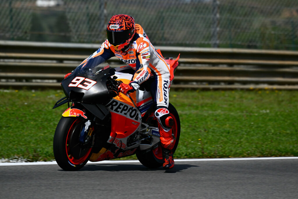 Marc Marquez (93). Photo courtesy Dorna.