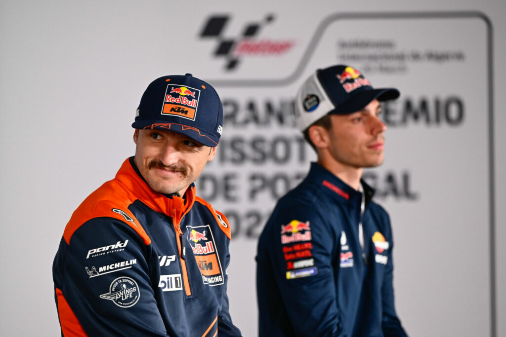 Jack Miller (left) and Joan Mir (right). Photo courtesy Dorna.