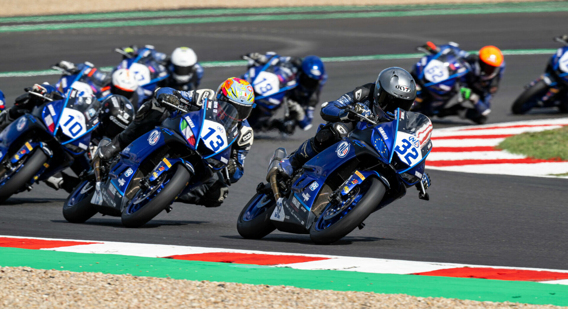 Action from the 2022 Yamaha bLU cRU European Championship. Photo courtesy Yamaha Motor Europe.