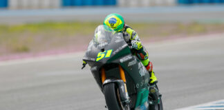 Eric Granado (51) was quickest during a weather-affected three-day MotoE pre-season test at Jerez. Photo courtesy Dorna.