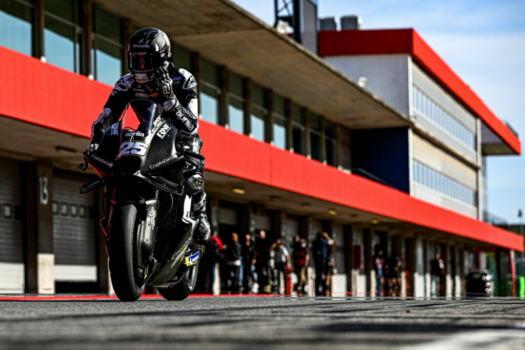 Raul Fernandez (25). Photo courtesy Dorna.