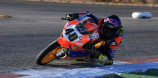 Julian Correa (40) testing in Spain. Photo by Bonnie Lane Photography, courtesy Michael Correa.