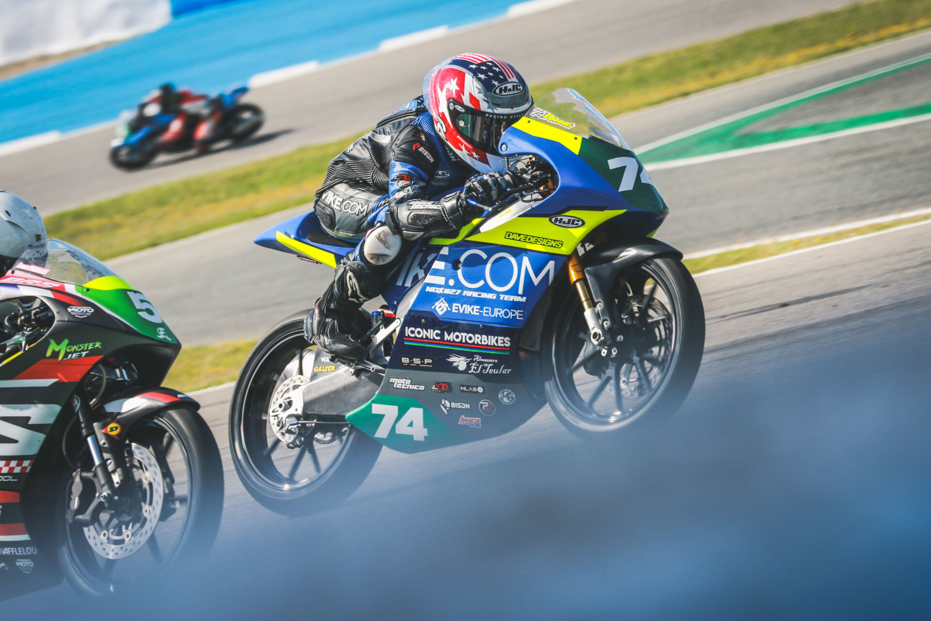 American Kensei Matsudaira Starts RFME ESBK Moto4 Championship with a Top 10 Finish