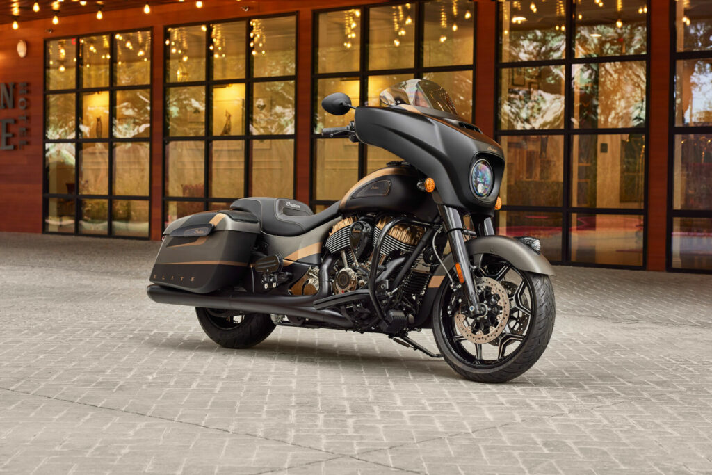 A 2023 Indian Chieftain Elite. Photo courtesy Indian Motorcycle.